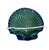 A very large shell with absolutely no intention of being subtle. This vintage Portuguese ceramic serving dish is sculpted...