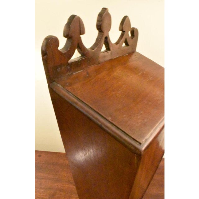 Traditional 19th Century Walnut Box for Pipes For Sale - Image 3 of 3