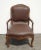Vintage French Provincial Louis XV Style Brown Bergere Chair For Sale - Image 13 of 13