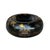Oriental Black Flower Bird Graphic Donut Shape Container Box For Sale - Image 4 of 9