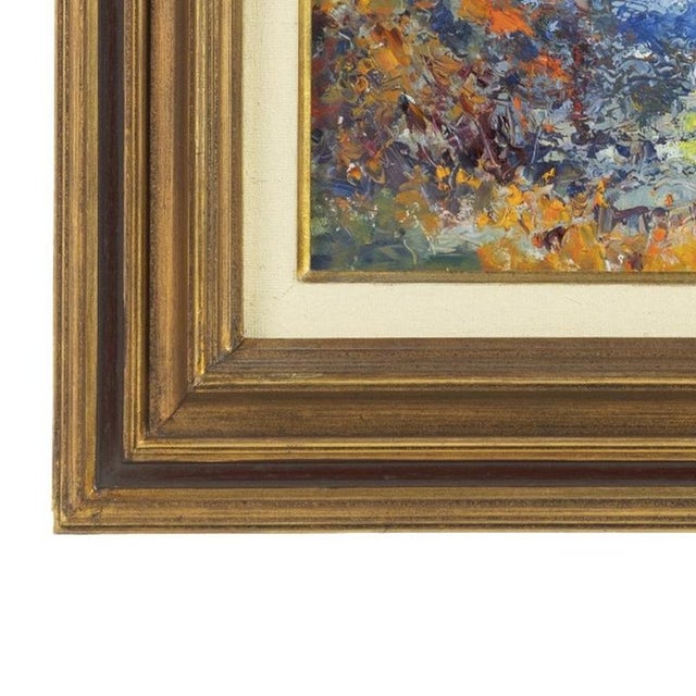 Modern Jaime Murteira, Landscape, Oil Painting, Framed For Sale - Image 3 of 6