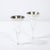 Silver Set of Six Silver Gilt Rimmed Martini Glasses by Dorothy Thorpe For Sale - Image 8 of 11