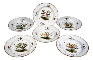 Splendour Plates from Meissen, 1850, Set of 6