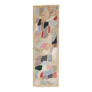 Mid Century Zabihi Collection Abstract American Hooked Runner