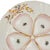 Victorian Late 19th Century Antique German Porcelain Oyster Plate Hand-Painted Pink & Gold Floral For Sale - Image 3 of 6