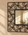 Vintage Wrought-Iron Scroll Accent-Mirror | Black Vine Ornate Gothic Style For Sale - Image 4 of 4