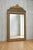 Belle Époque French Gilded and Olive Green Wall Mirror with Ribbon Crest, 1900s For Sale - Image 3 of 15