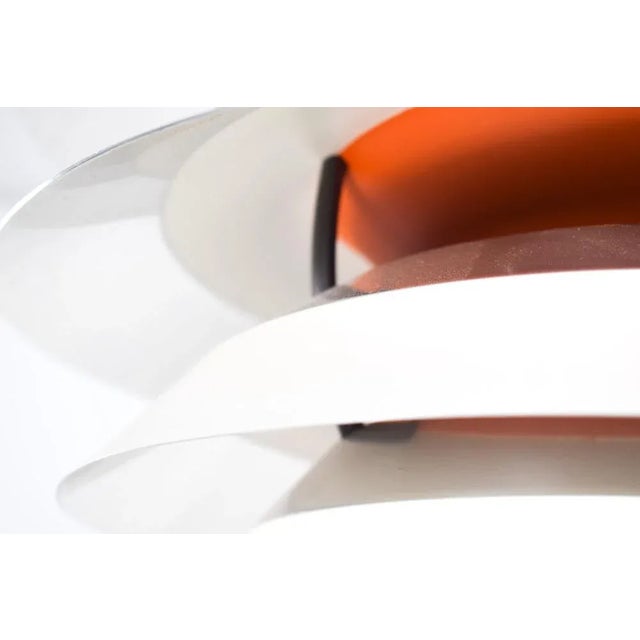 Mid-Century Modern Danish Contrast Pendant Lamp attributed to Poul Henningsen for Louis Poulsen, 1960s For Sale - Image 3 of 6