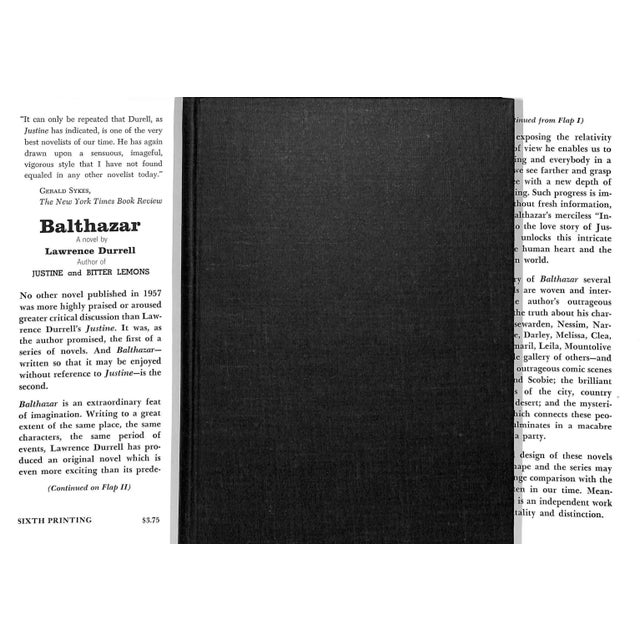 Traditional "Balthazar" 1960 Durrell, Lawrence For Sale - Image 3 of 4