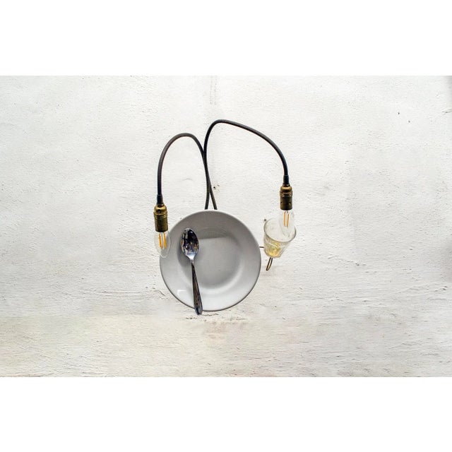 Servito Wall Sconce from Lucifero Illuminazione, 1980s For Sale - Image 9 of 9