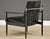 Black 1950s Danish Modern Ebonized Black Cerused Lounge Chair For Sale - Image 8 of 12