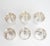 Art Deco Silver Plate Cocktail Shaker and Six Barware Glasses - 7 PCS For Sale - Image 10 of 15