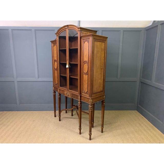 Neo Classical Display Cabinet by Waring & Gillow, 1905 For Sale - Image 9 of 18