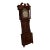 Victorian Mahogany Barley Twist Grandfather Clock For Sale