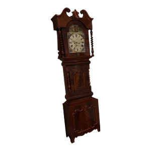 Victorian Mahogany Barley Twist Grandfather Clock