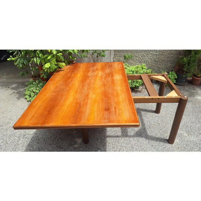 Nibay Folding Oak Table by Tobia & Afra Scarpa for Gavina, 1970s, in Very Good conditions. Designed 1970 to 1979 I have...