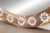 Wood Round Mother of Pearl Inlay Mirror For Sale - Image 7 of 9