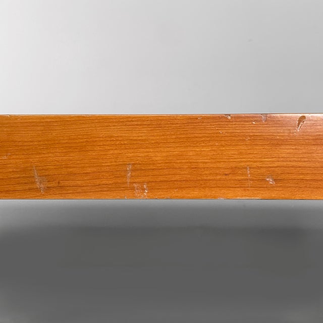 Wood Mid-Century Modern Italian Wood 608 Taliesin 2 Dining Table by Frank Lloyd Wright for Cassina, 1980s For Sale - Image 7 of 16