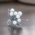 1990s Mikimoto Authentic Estate Akoya Pearl Brooch Pin Sterling Silver 6.74 mm For Sale - Image 9 of 10