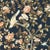 Sanderson Caverley Wallpaper in Indigo Blue/Rowan Berry - a Sample For Sale