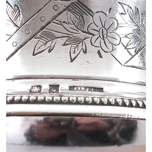 1900s Six Christofle Napkin's Ring Designed by Charles Halphen For Sale - Image 11 of 15