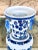 Mid 20th Century Chinese Meiping Blue and White Vase With Fish Handles For Sale - Image 5 of 12