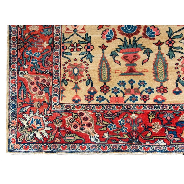 Early 20th Century Persian Sultanabad Rug For Sale - Image 9 of 11