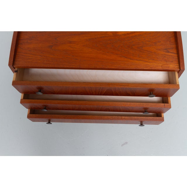 Mid-Century Modern Danish Teak Dresser, 1960s For Sale - Image 11 of 18