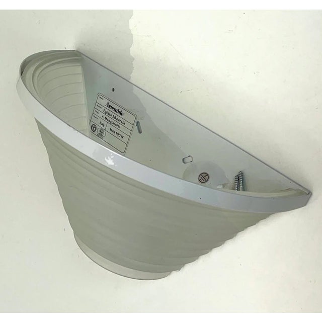 Postmodern Artemide Egisto Sconces by Angelo Mangiarotti, Italy, 1980s, Set of 2 For Sale - Image 6 of 13