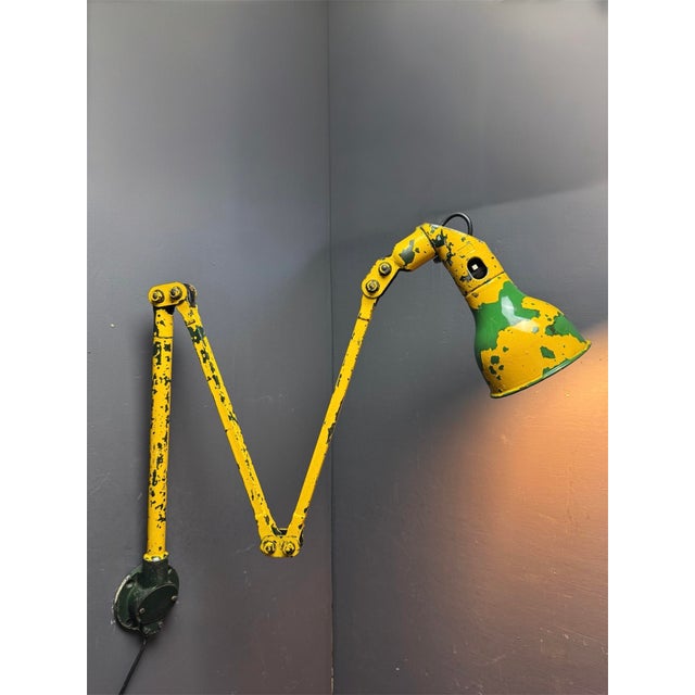 Large Industrial Wall Lamp from Mek Elek, London, 1930s For Sale - Image 6 of 10