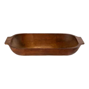 Antique Wooden Dough Bowl