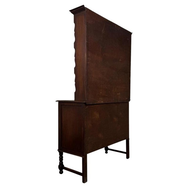 Antique Edwardian Oak Welsh Dresser, 1900s For Sale - Image 10 of 13