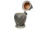 Metal Antique Owl Stein, Circa 1880 For Sale - Image 7 of 8