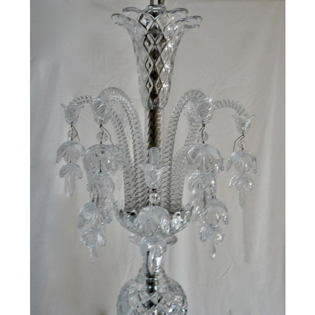 Cristalleries De Baccarat Massive Signed Baccarat 24 Light Two Tier Crystal Chandelier For Sale - Image 4 of 12