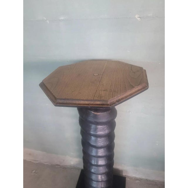 Lacquered Vase Column For Sale - Image 4 of 15