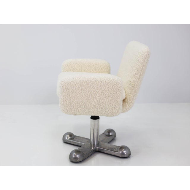 1970s Planula Swivel Desk Chair by Ettore Sottsass and Perry King for Planula Di Aliana, Italy, 1972 For Sale - Image 5 of 10