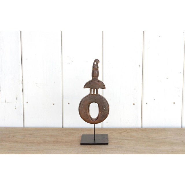 Wood Antique Himalayan Ghee Churning Tool For Sale - Image 7 of 7