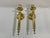 Maison Jansen Vintage Brass Neoclassical Style Candle Wall Sconces - A Pair For Sale - Image 4 of 18