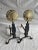 Early 20th Century Fireplace Iron Andirons - a Pair For Sale - Image 11 of 11