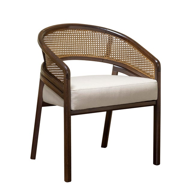 Beige Spencer Dining Chair by Wood Tailors Club For Sale - Image 8 of 8