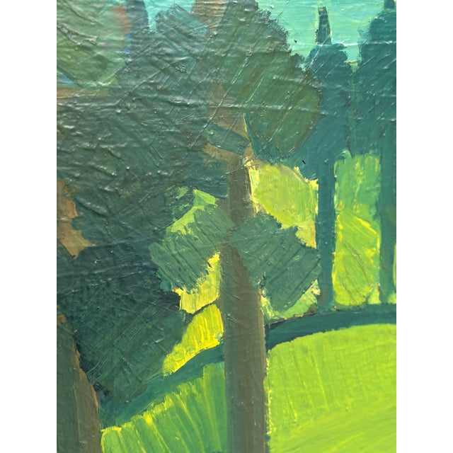 Thage Carlson, Forest , 1960s, Oil on Panel, Framed For Sale - Image 5 of 18