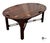 Wood Vintage Chippendale Style Mahogany Butler Coffee / Tray Table For Sale - Image 7 of 10