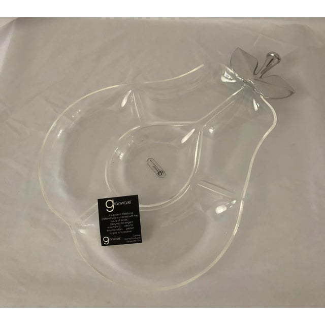 Vintage Grainware Acrylic Fruit Serving Tray New With Tagsp For Sale - Image 9 of 9