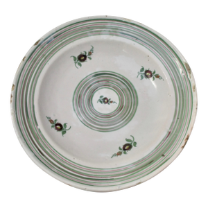 North of France Mid-Nineteenth Antique Faience Ceramic Porcelain