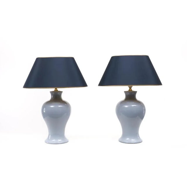 1970s Regency Table Lamps, France, 1975, Set of 2 For Sale - Image 5 of 8