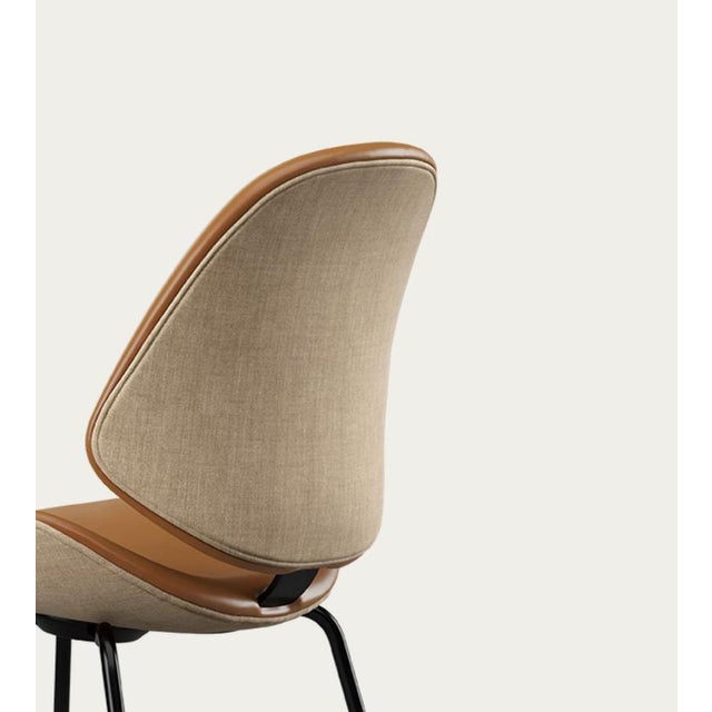 Council Family Salon Chair in Nevada Cognac by Salto and Sigsgaard for OneCollection For Sale - Image 10 of 15