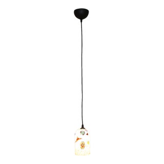 1990s Modern Murano Pendant Lamp Murrine Glass For Sale