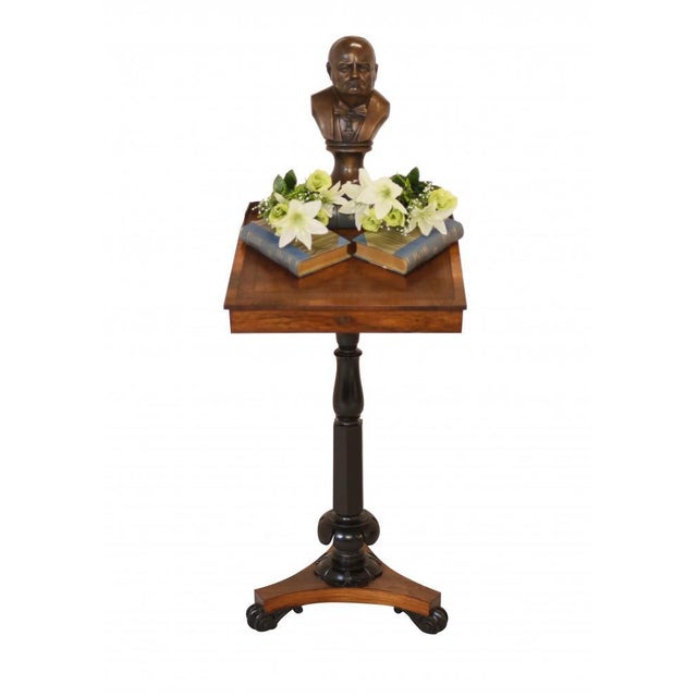 Quirky antique Victorian students desk Could work also as a lecturn Top opens out to reveal storage area Has a great...