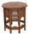Brass & Copper Inlay Anglo Indian Folding Table For Sale