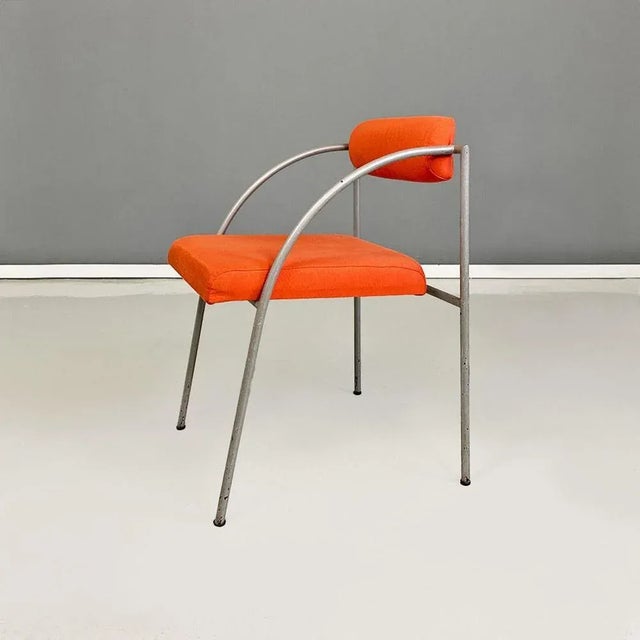 Set of Vienna Chairs in Metal by Rodney Kinsman for Bieffeplast, 1980s For Sale - Image 6 of 13